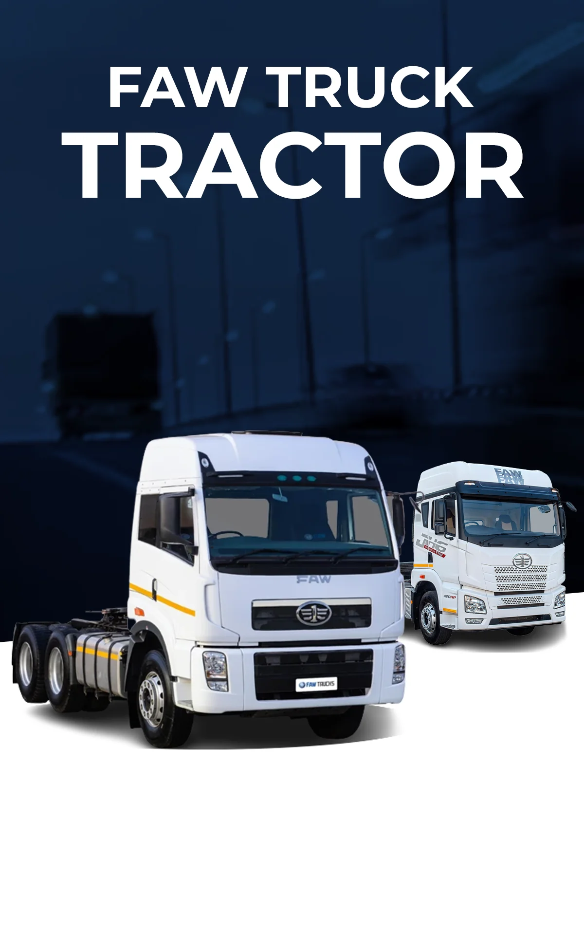 Myride Commercial Truck Tractors banner
